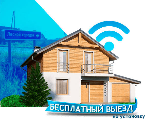 Высокоскоростной интернет в дом в Лесном городке